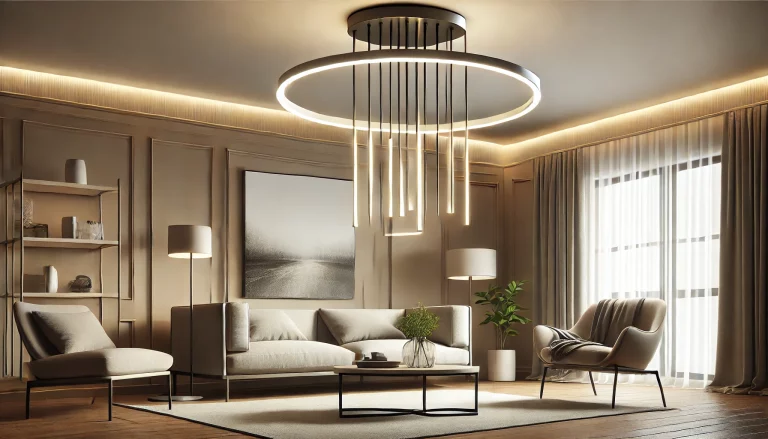 Elevate Your Living Room With Chandeliers Ideas - 01