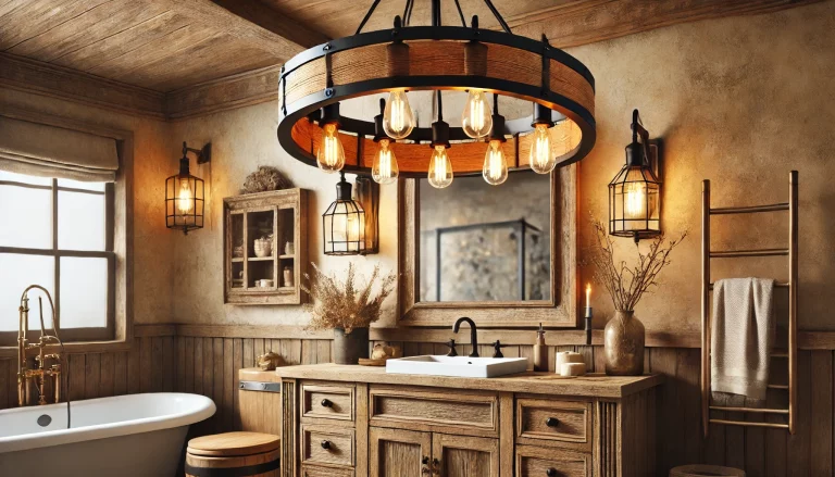 Enhance Your Bathroom With Chandeliers Ideas - 01