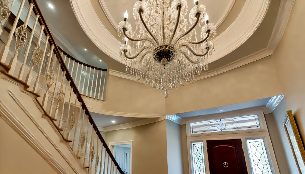 Entrance With A Statement Foyer - 02