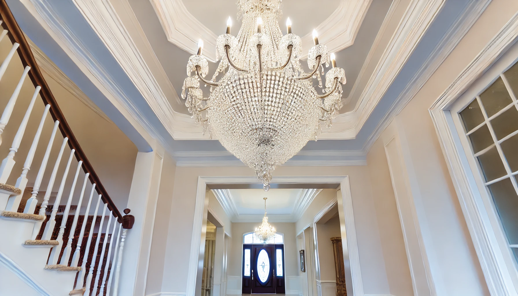 Upgrade Your Foyer With Chandelier Ideas - 01
